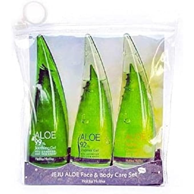 - JEJU ALOE FACE AND BODY CARE SET